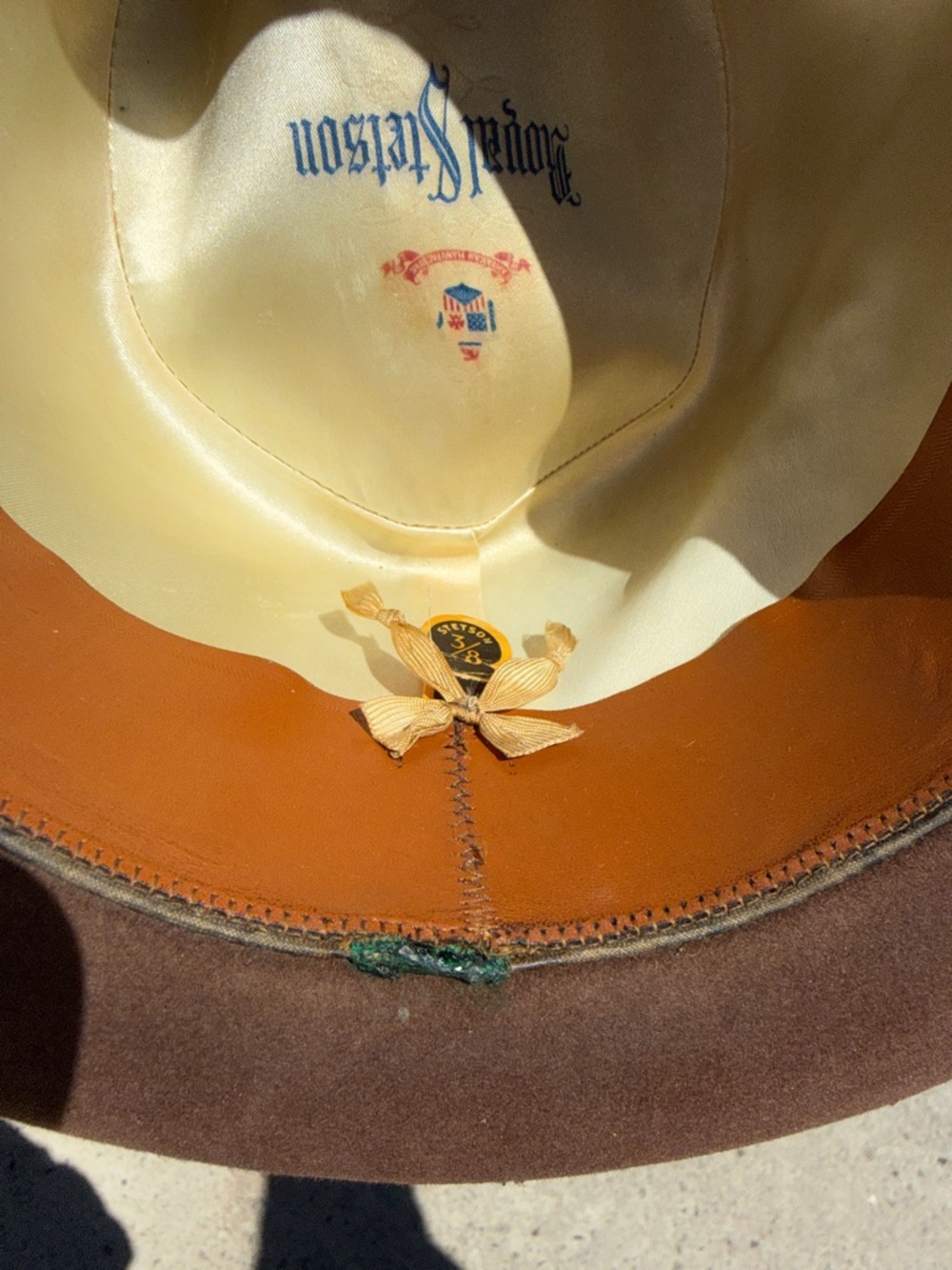 Royal Stetson Whippet Brown Felt Hat - Picture 12 of 17